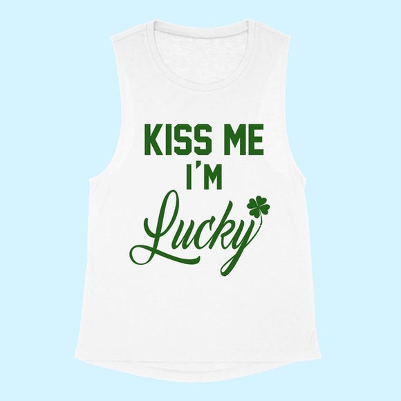 Kiss Me I'm Lucky Tee