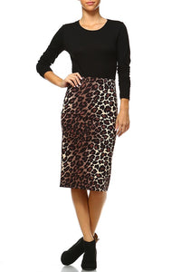 Leopard Skirt
