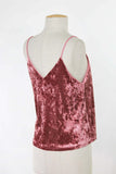 Cropped V-Neck Flared Cami Top from The OOTD Boutique