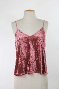 Cropped V-Neck Flared Cami Top from The OOTD Boutique